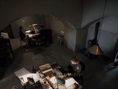 v administratívnej miestnosti v Terezíne