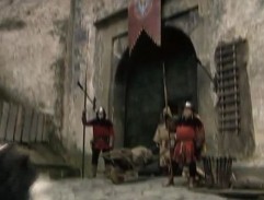 brána hradu kráľa Arthura
