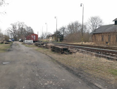 železničná stanica v koncentračnom tábore