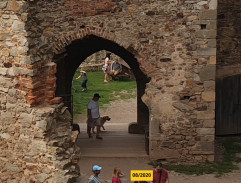 vchod do hradu Kramberk