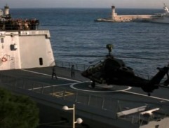 Vrtulník na lodi