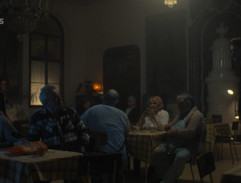 Společenská místnost v domově důchodců