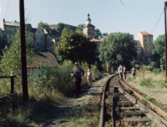 Cestou na železniční most