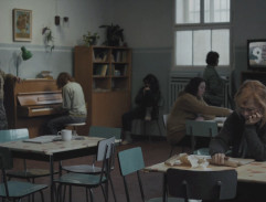 Společenská místnost v léčebně