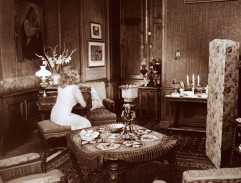 v grófkinej spálni