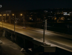 Libeňský most v noci