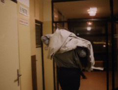 chodba na V. poschodí ubytovne