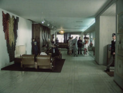 Chodba v budově Universum