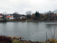 Rybník ve vesnici