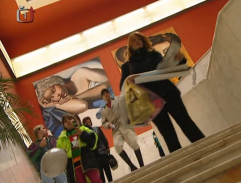 Hotelové schodiště