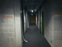Chodba v hale