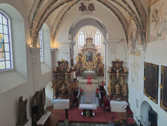 Interiér kostela sv. Prokopa