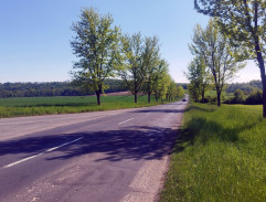 Příjezd k benzíně