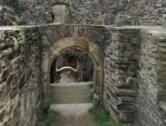 Schodiště na hradě