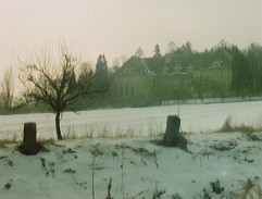 Budova převýchovného tábora