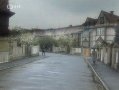 Ulice ve vilové čtvrti