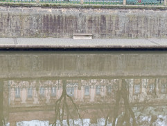 Odraz na hladině Labe