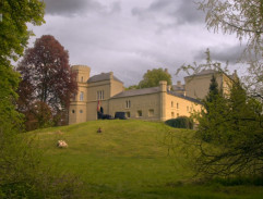 Zámek Strašperk ze zahrady