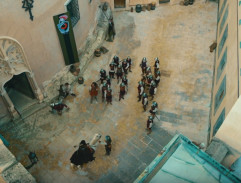 Nádvoří z výšky