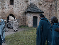 Přivítání královny