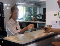 recepcia hotela U Zlatej koruny