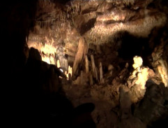 výzdoba v jaskyni