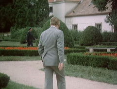 Zeman v zámockom parku