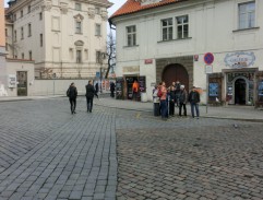 ulica v Prahe