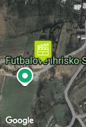 nad futbalovým hřištěm