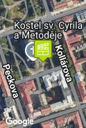 U kostela